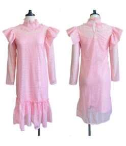 Hollow Long Sleeves Ruffle Trim Sling Dress 2 Piece Wholesale Womens Clothing N3823101700036 -DivaLook Shop O1CN01CAypWf26UcZCR7sJw 4225457665 0 cib