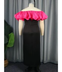 Contrasting Color One-Shoulder Elegant Flower Print Dresses Wholesale Dresses N4623050600004 -DivaLook Shop O1CN01G7cddB1TGBAdp9sYE 2206882922354 0 cib