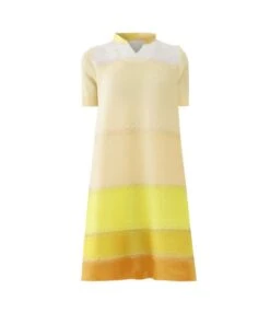 Elegant Short Sleeve V-Neck Colour-Blocked Striped A-Line Dress Wholesale Dresses N5923082300010 -DivaLook Shop O1CN01OlSl102AYWVjcOp8R 2201313838215 0 cib 1