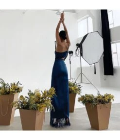 Solid Color One Shoulder Hollow Waist Tassel Sexy High Slit Party Sling Dress Wholesale Maxi Dresses N5323021500002 -DivaLook Shop O1CN01Q12beV2Gztqk9aNyX 2212501819087 0 cib