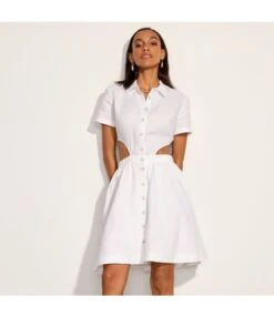 Casual Solid Color Waistless Short-Sleeved A-Line Shirt Dress Wholesale Dresses V5923032800071 -DivaLook Shop O1CN01WiDci42GztrjoB22b 2212501819087 0 cib