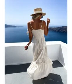 Low-Cut Suspenders Hollow Stitching Solid Color Dress Wholesale Dresses N46230328001726 -DivaLook Shop O1CN01lDMU1l2HGO46lP6Ub 2212450069123 0 cib