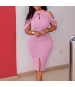 Sexy Sleeveless Round Neck Strapless Hip Open Dress Wholesale Dresses N5323032800161 -DivaLook Shop O1CN01vppCPQ26UcekixZn7 4225457665 0 cib 6