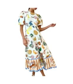 Personalized Fashionable Graffiti Print Slim Fit Dress Wholesale Womens Clothing N3823080800029 -DivaLook Shop O1CN01z46nOD1Bs2r5JD8QL 0 0 cib