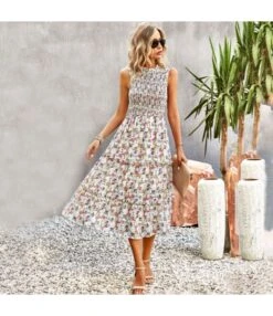 Casual Sleeveless Temperament Floral Print Swing Tank Dress Wholesale Dresses SDN539500 -DivaLook Shop a1374d37 3db7 4ffc 8b27 072077c835b7 acde8b7dff6d29e17137378ccc181f50