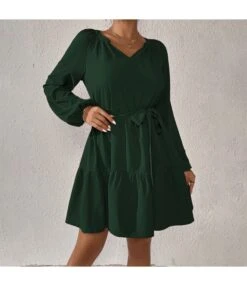 Casual Long Sleeve Tie-Up Ruffle Swing Dress Wholesale Dresses SDN536205 -DivaLook Shop acfacff5 aa9e 434f be27 047134a8c5d9 O1CN01tbkjDv2BFZflsRiK4 2208897598309 0 cib