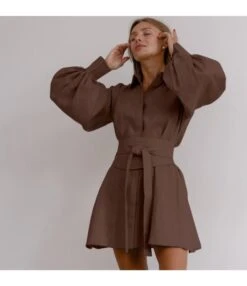 Fashion Loose Solid Color Long-Sleeved Niche Shirt Dress Wholesale Dresses SDV463826 -DivaLook Shop ada49f55 da9e 4fd7 b58e fab32e919ff2 222ae55bfabccc6854d1bde9a799a2e6