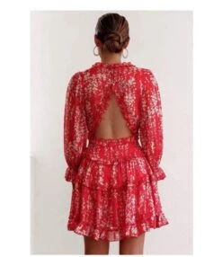 Floral Print Long Sleeve Vacation Dress Wholesale Dresses Backless Puff Sleeves SD203967 10 Floral Print Long Sleeve Vacation Dress Wholesale Dresses Backless Puff Sleeves SD203967 -DivaLook Shop adadd951 512e 43ef 9f7e 1cbc775df3f2 7897FB15613686534E1C4D0FC0895B77