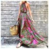 Floral Print Halterneck Off Shoulder Backless Large Swing Dress Resort Wholesale Maxi Dresses SDN533169 -DivaLook Shop adcd3ff3 2e93 49d2 b9bc 427e8cfa5e52 f998a61b4c5fbb5f3848d81f148f0ff9