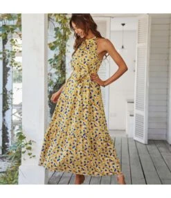 Fashion Wide Swing Wholesale Maxi Dresses Printed Casual Off Shoulder Vacation Dresses SD202900 -DivaLook Shop b4f69ac4 887a 45be 9f98 e4036c776c30 771079AFB6736F0454A30B2D3D959268