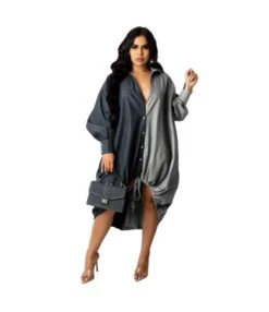 Colorblock Loose Iong Sleeve Rregular Denim Shirtdress Wholesale Shirt Dresses SDN535416 -DivaLook Shop bf6907df 2b25 4d9f 9b66 b4cb5f2a6c62 51c39e571e403c7bcec99c0cdfbe6f08