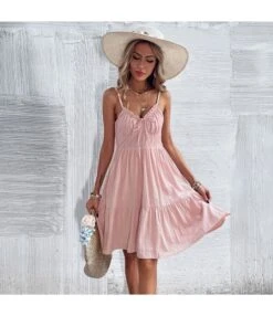 Women Plain Sleeveless Spaghetti Strap V Neck Pleated Wholesale Swing Dresses SD580171 10 Women Plain Sleeveless Spaghetti Strap V Neck Pleated Wholesale Swing Dresses SD580171 -DivaLook Shop c0c1251b d14e 49ff a511 8ec7a3fc0a18 16fca1e8a38775457d59ed9733f09b4b