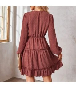 Casual V-Neck Long Sleeve Jacquard Swing Lace Dress Wholesale Dresses SDN535898 -DivaLook Shop c3a4f325 2bc0 4926 88c1 e177d11e9462 O1CN01MKirKM20yUkgpC0fD 3041176918 0 cib