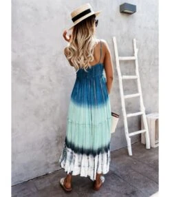 Tie-Dye Print V Neck Fringe Sling Sundresses Holiday Slip Swing Ruffled Dress Wholesale Maxi Dresses SD531876 -DivaLook Shop c3aab494 fdca 4ad9 a60d 01b1547d90d5 2D05434247E71E02C6C756D38ACDEC34