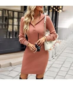 Casual V-Neck Lapel Mini Dress Single-Breasted Long Sleeve Bodycon Wholesale Dresses SDN562274 -DivaLook Shop c9c13ec7 8aae 4af8 8688 657c8b4e4d74 191a9636fb041dca8c0df44b6372a04d