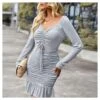 Long Sleeve Drawstring Pleated Ruffled Bodycon Dress Wholesale Dresses SDN536757 -DivaLook Shop cc9e799a c681 4e8a b464 aa25781ec13d c2b801c99be5e6c113e1076d4bdcfb30
