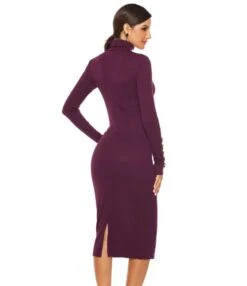 Fashion Button Long Sleeve Slim Fit Turtleneck Knitted Dress Wholesale Dresses SD182881 -DivaLook Shop cea16a36 bb46 4194 9d2d d423d24ae0e7 f0a2b2b6fdc468b5c1964e6c751f1198