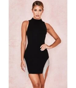 Solid Color Women'S Clubwear Sexy Drill Fringed Slit Design Bodycon Tank Dress Wholesale Dresses SD204700 -DivaLook Shop d15bec0c 9100 4bd4 92d5 89ec00ffdc5d 05557053C9FCB5253282FCCBADA75E64