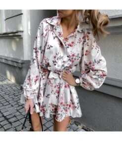 Fashion Fashion Print T Shirt Dress Wholesale Lapel Collar SD191059 -DivaLook Shop e31dea00 952c 4053 9113 38801030f835 4193c2d7a76493ee53b7dcd680efa763