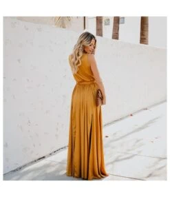 Solid Color V-Neck Sleeveless Lace-Up High Slit Large Swing Dress Resort Wholesale Maxi Dresses SDN532863 -DivaLook Shop e4da3de0 effd 4a4f 8f9f ae0fca76593a 38a53f98cf210ad46a4a264bd11a16e2
