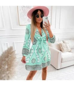 Fashion Print V-Neck Dress Casual Long Sleeve Loose Swing Wholesale Dresses SDN562005 -DivaLook Shop e4ddec47 71dd 4339 9eb5 a7b60cc69ce1 O1CN011wJUyk1OfIlA0UZ6h 2223191732 0 cib