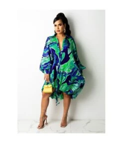 Loose Printing Drawstring Button Down Asymmetrical Shirt Dress SD080525 -DivaLook Shop e55d8157 0cdb 487d 884c 131a717f8be8 A873C04AC232D35A1EA9909BB56F39F2