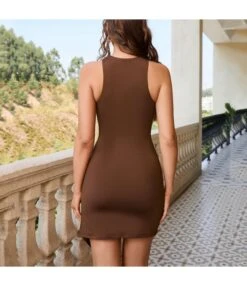 Sleeveless Sexy Hollow Cross Strap Shirt Slit Tight Mini Dress Wholesale Dresses SDV463925 -DivaLook Shop e5b7184f 0b17 49ee 889d febf9687c74c a4c111097804858c03f25509b7530cda
