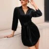 Velvet Lapel Lace-Up Mini Dress Long Sleeve Bodycon Wholesale Dresses SDN561527 -DivaLook Shop eab11d85 13fb 4441 b255 4b463c651762 80c5d73bfe3aa93f6c5aba39042273ac