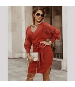 Lace Knitted Long-Sleeved Slim Fit Wholesale Dresses SDN360638 -DivaLook Shop f994ea70 7dbf 4cb2 b16b 46cf5c89a426 26df4602bb35673a236a18ea04fd653d