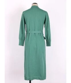 Side Tie Split Plain Knitting Dress -DivaLook Shop img 3527